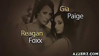 Büyük Göğüslü Milf Reagan Foxx Ağzına Büyük Bir Yarrak Alıyor